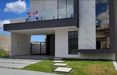 Casa em condomínio fechado com 5 quartos à venda na alameda carlota bonfim, ponta negra, manaus, 289 m2 por r$ 1.900.000