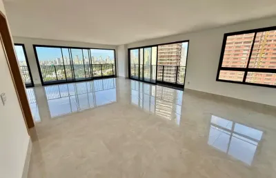 Apartamento 3 suítes andar alto, nascente, vista livre, nunca habitado próximo  a avenida 136 no setor marista