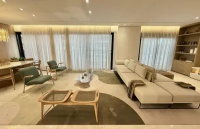 Apartamento 4 suítes varanda balcão nascente andar mediano no setor marista
