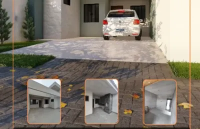 Majestosa casa no ecovalley pe direito alto 03 quartos 02 banheiros  aceita financiamento - sarandi-pr
