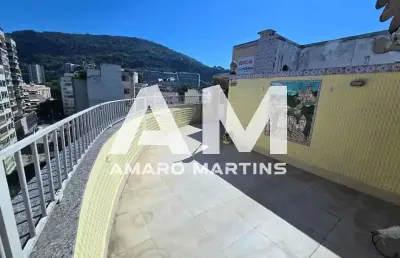 Cobertura com 3 quartos à venda na rua conde de baependi, flamengo, rio de janeiro, 224 m2 por r$ 1.800.000