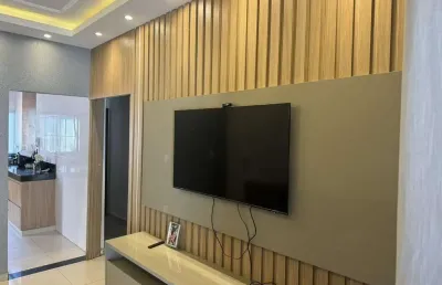 Casa para venda em patos de minas, residencial monjolo, 3 dormitórios, 1 suíte, 1 banheiro, 3 vagas