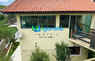 Chácara condomínio para venda em igaratá, centro, 3 dormitórios, 1 suíte, 3 banheiros, 4 vagas
