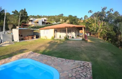 Chácara com vista para as montanhas em condomínio fechado em igaratá - sp