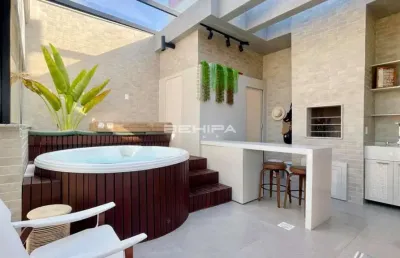 Cobertura 3 suítes com jacuzzi vista mar à venda mariscal sc