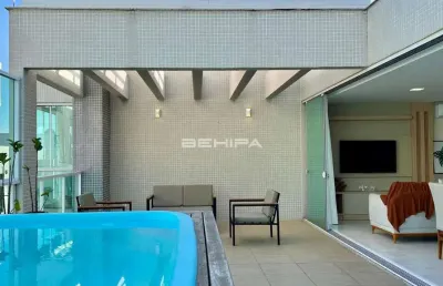 Cobertura duplex 16 pessoas 4 suítes piscina praia mariscal