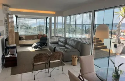 Cobertura com 3 suítes na lagoa da conceição florianópolis  sc
