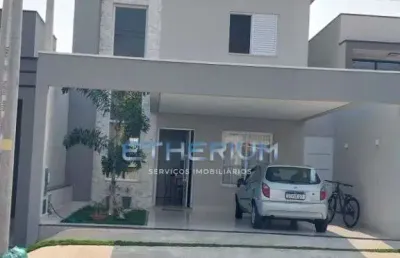 Casa alto padrao a venda com 4 quartos no park real, indaiatuba