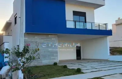 Casa a venda, 3 quartos e 3 suites, sobrado alto padrao em condominio fechado, salto/sp