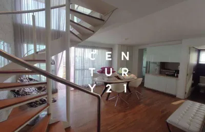 Apartamento duplex com 1 dormitório à venda, 104 m² por r$ 2.500.000,00 - vila nova conceição - são paulo/sp