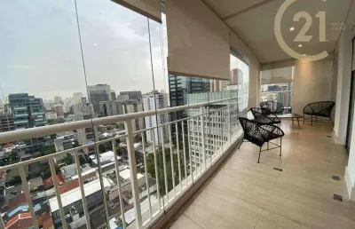Apartamento com 1 dormitório, 82 m² - venda por r$ 2.699.000,00 ou aluguel por r$ 27.890,00/mês - vila nova conceição - são paulo/sp