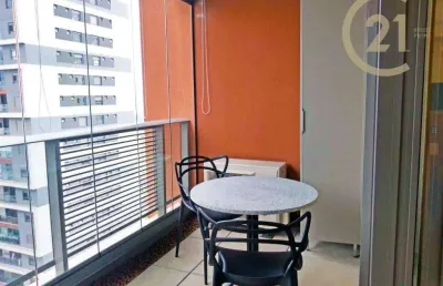 Apartamento, 43 m² - venda por r$ 800.000,00 ou aluguel por r$ 5.424,43/mês - brooklin paulista - são paulo/sp
