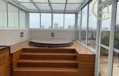 Cobertura à venda, 236 m² por r$ 2.000.000,00 - perdizes - são paulo/sp
