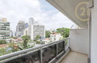 Conjunto comercial duplex com terraço à venda, 39 m² por r$ 1.200.000 - jardim américa - são paulo/sp