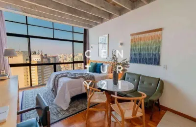 Apartamento à venda, 29 m² por r$ 585.000,00 - república - são paulo/sp