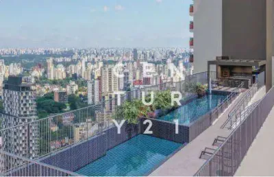 Apartamento à venda, 25 m² por r$ 387.000,00 - vila madalena - são paulo/sp