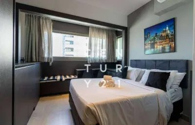 Apartamento à venda, 19 m² por r$ 480.000,00 - pinheiros - são paulo/sp