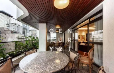 Apartamento com 4 dormitórios à venda, 437 m² por r$ 10.989.000,00 - cerqueira césar - são paulo/sp