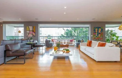 Apartamento com 4 dormitórios à venda, 311 m² por r$ 9.300.000,00 - vila nova conceição - são paulo/sp