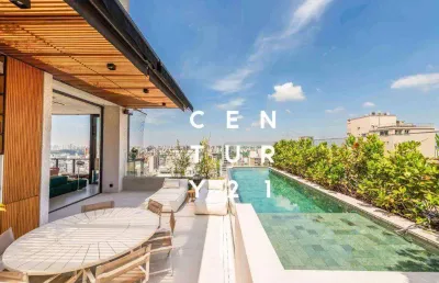 Cobertura com 4 dormitórios à venda, 408 m² por r$ 21.000.000,00 - jardim américa - são paulo/sp