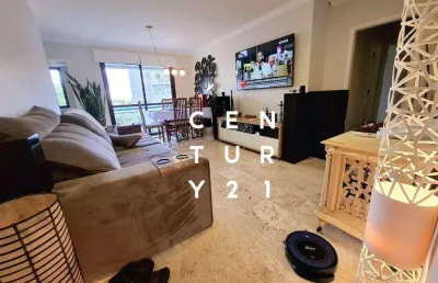 Apartamento com 3 dormitórios, 96 m² - venda por r$ 590.000,00 ou aluguel por r$ 5.740,00 - morumbi - são paulo/sp