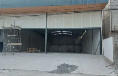 Galpão novo de 450m² ao lado da estrada - itapeba - maricá - rj
