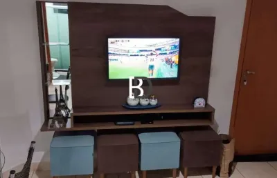 Apartamento com 2 quartos à venda na rua campo de espadarte, 10, atlântica, rio das ostras, 10 m2 por r$ 210.000