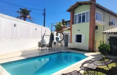 Casa com 5 quartos à venda na rua oitis, 16, geribá, armação dos búzios, 234 m2 por r$ 2.260.000