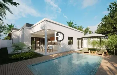 Casa em condomínio fechado com 3 quartos à venda na rua avenida américa do norte, 50, alphaville, rio das ostras, 150 m2 por r$ 950.000