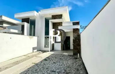Casa com 3 quartos à venda na rua aracaju, 50, jardim bela vista, rio das ostras, 90 m2 por r$ 550.000
