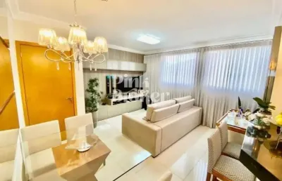 Apartamento de 2 quartos sendo 1 suíte e 2 vagas de garagem localizado no bairro cabral, mg