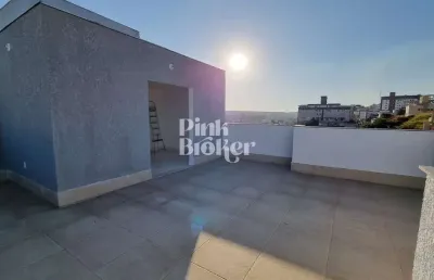 Cobertura à venda de 2 quartos com suíte e vista espetacular no bairro cabral, a uma quadra do shop
