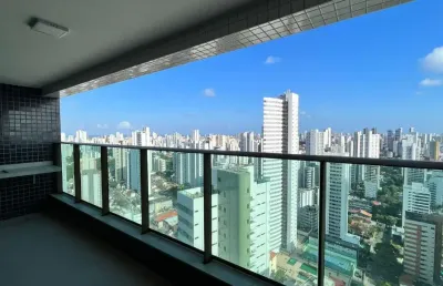 Ea-melhor oportunidade de valor 4 quartos no bairro da torre, prédio novo, 123m², lazer completo, 2 vagas