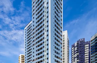 Edf. flow boa viagem | padrão moura dubeux | lazer completo | 02 quartos (1 suíte) 47m²