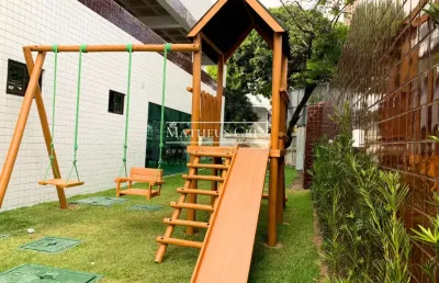 Gd - edf. solar di cavalcanti | 2 quartos (1 suíte) | prédio novo na madalena | lazer completo.