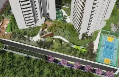 Ebo- aurora prince| luxo! vista deslumbrante do rio capibaribe| área de lazer completa