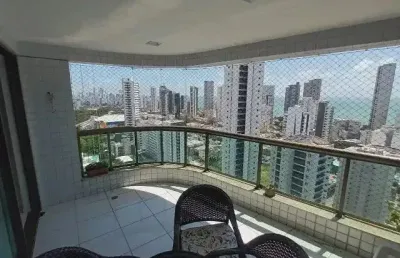 Ebo- edf. alameda dos pinheiros| oportunidade!174 m² com 4 quartos em boa viagem| ótima localização.