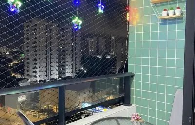 Akf- apartamento 58m²,  na encruzilhada,nascente, vista livre, lazer completo.