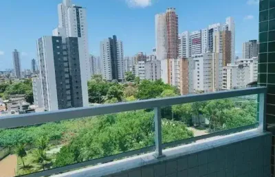 Akf- edf. estação leonardo falcão em casa amarela | 3 quartos 64m² lazer completo