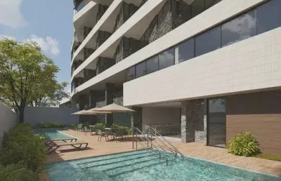 Kks- terraço 48, construtora campos gouveia, oportunidade no  coração do espinheiro com 2 quartos, suíte, 62.30m², lazer completo e muito mais benefícios para vc e sua família.