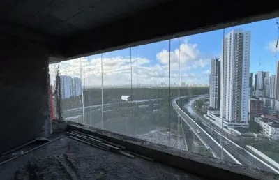 Apartamento 86m², 3 quartos, 1 suíte, lazer completo, vista panorâmica incrível , andar alto, lazer completo, boa viagem