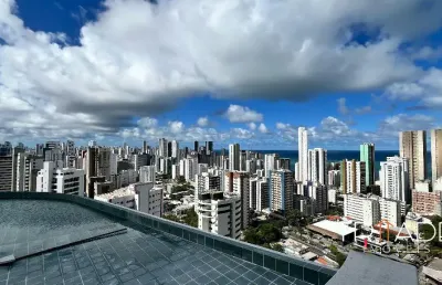 Apartamento 1 quartos e 2 quartos 1 suíte 28m² i em boa viagem i edf praia de gameleira