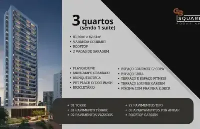 Apartamento no rosarinho i 3 quartos 1 suite 2 vagas i  i squere rosarinho i padrão gb