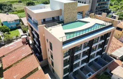 Est-  flat mobiliado em porto de galinhas | reserva do cupe | 1 quarto 32m² | sofisticação e modernidade