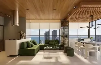 Est- alto padrão em boa viagem | 105m² | 3 suítes | 3 vagas