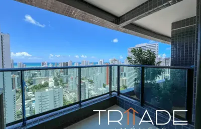 Edf. terraza/3 quartos/2 banheiros/91m²/2 vagas/no coração de boa viagem-oportunidade!