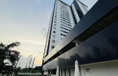Cnn - edf. luar da praia apartamento 3 quartos 1 suíte, 81m², 2 vagas, lazer completo, oportunidade