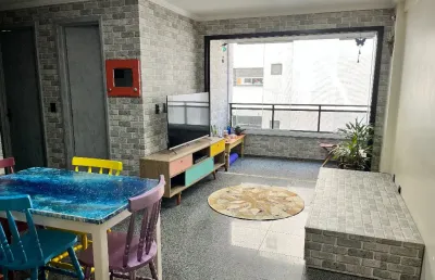 Apartamento aconchegante com 1 quarto em meireles- 180m da praia de iracema