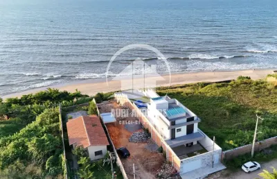 Sensacional casa nova frente mar apenas 15min  de fortaleza no pacheco - caucaia