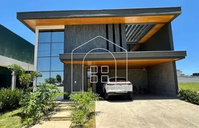 Casa em condomínio fechado com 4 quartos à venda no jardim tangará, marília , 262 m2 por r$ 1.850.000